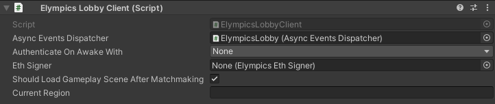 Elympics Client editor