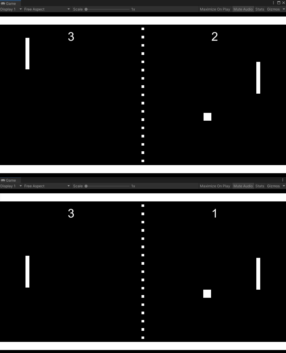 Pong working